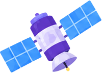 Satélite da Hero